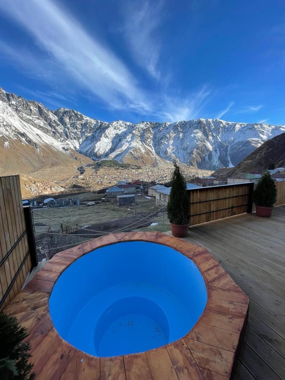 Gabua Glamping Villa Kazbegi Kültér fotó