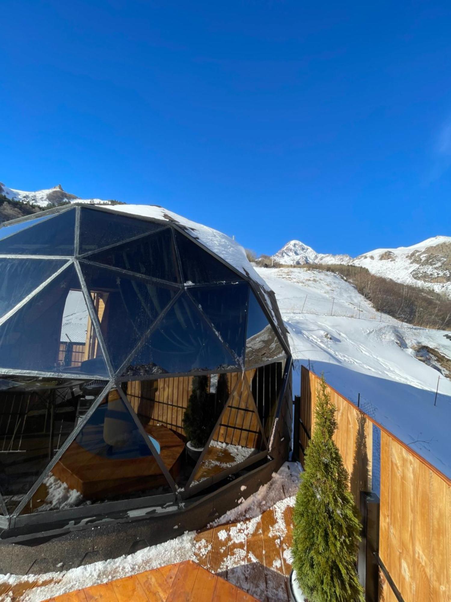 Gabua Glamping Villa Kazbegi Kültér fotó