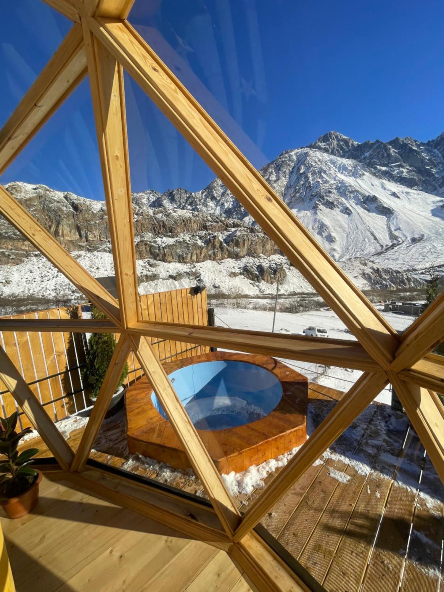 Gabua Glamping Villa Kazbegi Kültér fotó