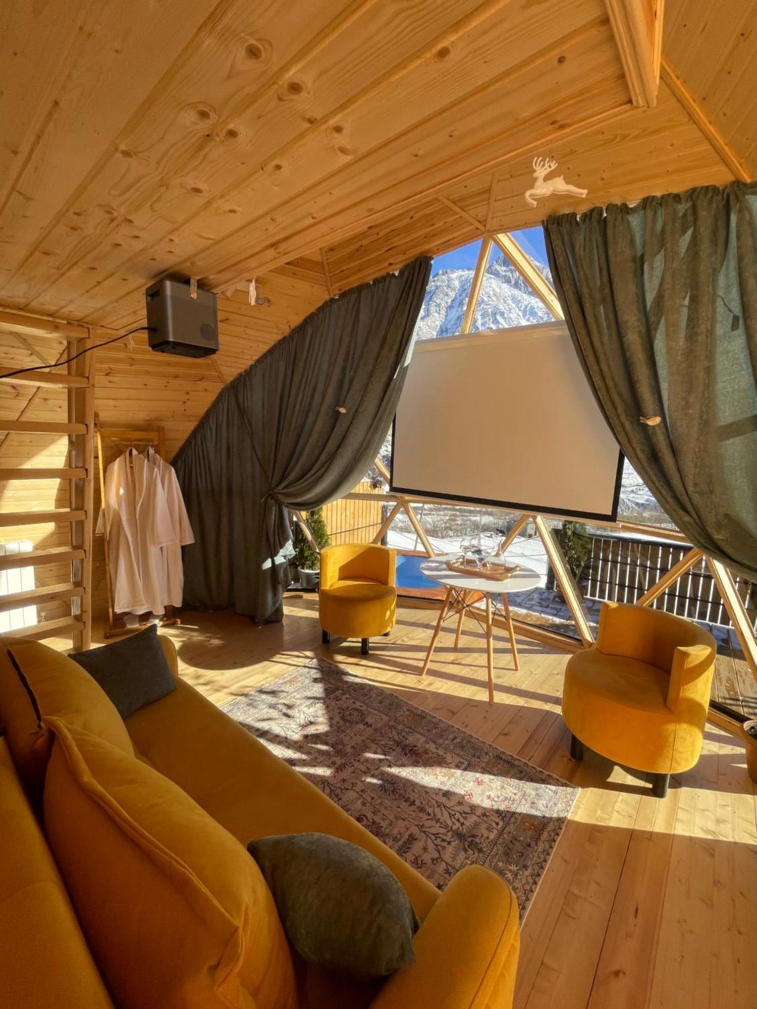 Gabua Glamping Villa Kazbegi Kültér fotó