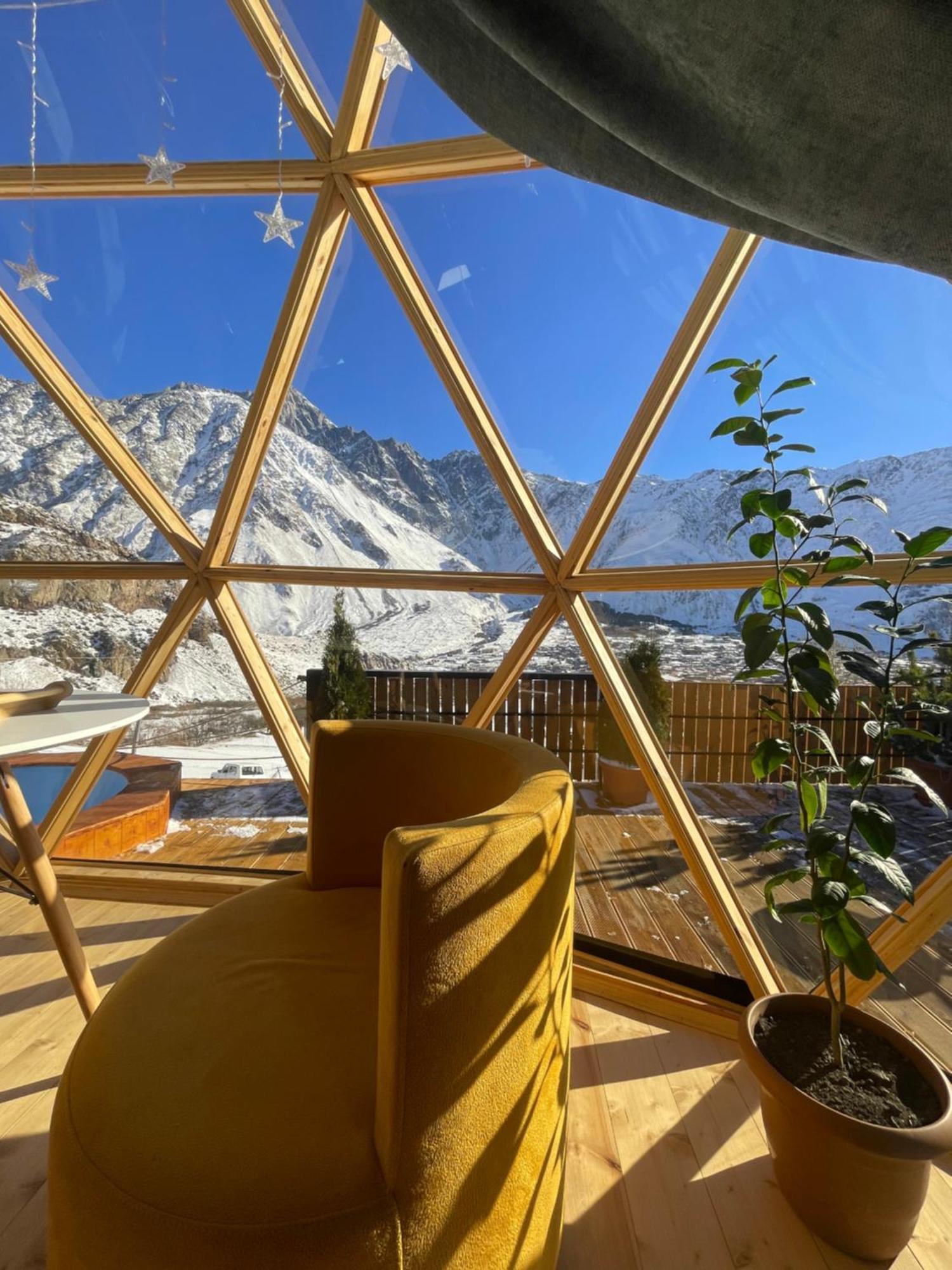 Gabua Glamping Villa Kazbegi Kültér fotó