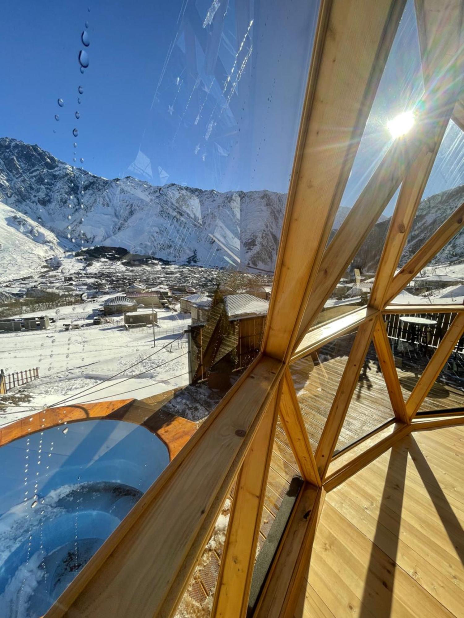 Gabua Glamping Villa Kazbegi Kültér fotó