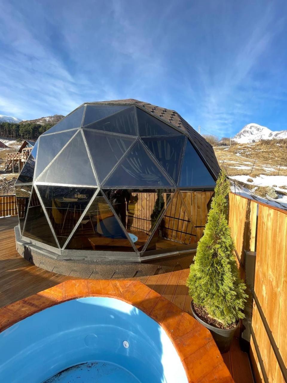 Gabua Glamping Villa Kazbegi Kültér fotó