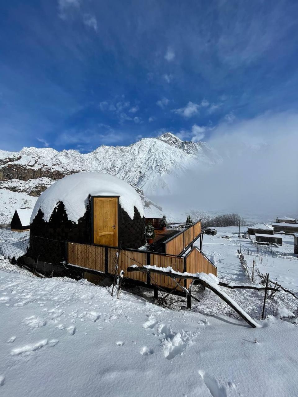 Gabua Glamping Villa Kazbegi Kültér fotó