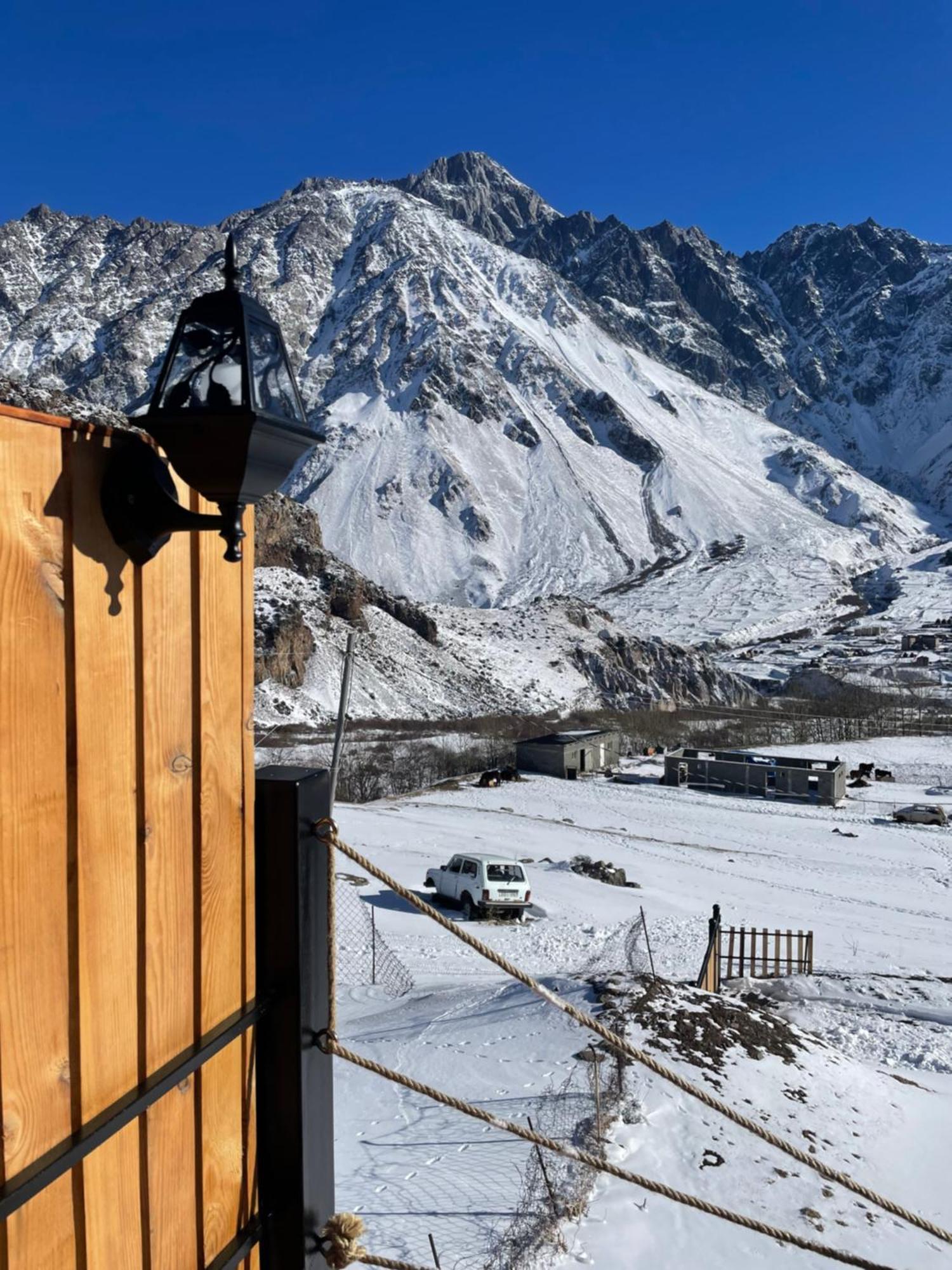 Gabua Glamping Villa Kazbegi Kültér fotó